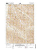 Deer Creek Buttes Montana Current topographic map, 1:24000 scale, 7.5 X 7.5 Minute, Year 2014