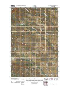 Deer Creek Church Montana Historical topographic map, 1:24000 scale, 7.5 X 7.5 Minute, Year 2011