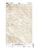 Deer Creek Church Montana Current topographic map, 1:24000 scale, 7.5 X 7.5 Minute, Year 2014