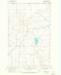 Del Bonita Montana Historical topographic map, 1:24000 scale, 7.5 X 7.5 Minute, Year 1968