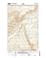 Del Bonita Montana Current topographic map, 1:24000 scale, 7.5 X 7.5 Minute, Year 2014