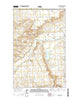 Del Bonita Montana Current topographic map, 1:24000 scale, 7.5 X 7.5 Minute, Year 2014