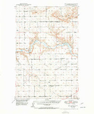 Dent Bridge Montana Historical topographic map, 1:62500 scale, 15 X 15 Minute, Year 1950
