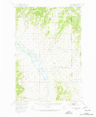 Devils Fence Montana Historical topographic map, 1:62500 scale, 15 X 15 Minute, Year 1950