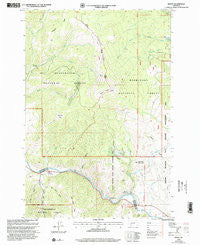 Dewey Montana Historical topographic map, 1:24000 scale, 7.5 X 7.5 Minute, Year 1997