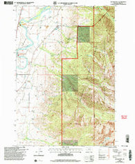 Dexter Point Montana Historical topographic map, 1:24000 scale, 7.5 X 7.5 Minute, Year 2000