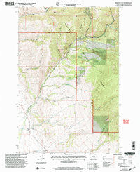 Diamond City Montana Historical topographic map, 1:24000 scale, 7.5 X 7.5 Minute, Year 2001