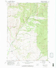 Diamond City Montana Historical topographic map, 1:24000 scale, 7.5 X 7.5 Minute, Year 1966