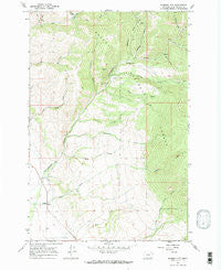Diamond City Montana Historical topographic map, 1:24000 scale, 7.5 X 7.5 Minute, Year 1966