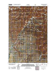 Diamond City Montana Historical topographic map, 1:24000 scale, 7.5 X 7.5 Minute, Year 2011
