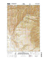 Diamond City Montana Current topographic map, 1:24000 scale, 7.5 X 7.5 Minute, Year 2014