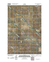 Diamond G Butte Montana Historical topographic map, 1:24000 scale, 7.5 X 7.5 Minute, Year 2011