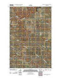 Diamond G Butte NW Montana Historical topographic map, 1:24000 scale, 7.5 X 7.5 Minute, Year 2011
