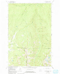 Dick Creek Montana Historical topographic map, 1:24000 scale, 7.5 X 7.5 Minute, Year 1964