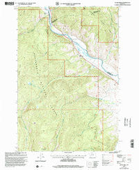 Dickie Hills Montana Historical topographic map, 1:24000 scale, 7.5 X 7.5 Minute, Year 1997