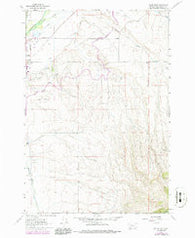 Dillon East Montana Historical topographic map, 1:24000 scale, 7.5 X 7.5 Minute, Year 1962