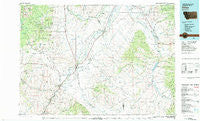 Dillon Montana Historical topographic map, 1:100000 scale, 30 X 60 Minute, Year 1983