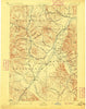 Dillon Montana Historical topographic map, 1:250000 scale, 1 X 1 Degree, Year 1893
