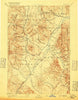 Dillon Montana Historical topographic map, 1:250000 scale, 1 X 1 Degree, Year 1893