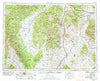 Dillon Montana Historical topographic map, 1:250000 scale, 1 X 2 Degree, Year 1955