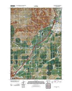 Dillon West Montana Historical topographic map, 1:24000 scale, 7.5 X 7.5 Minute, Year 2011