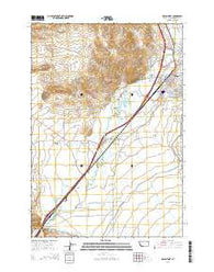 Dillon West Montana Current topographic map, 1:24000 scale, 7.5 X 7.5 Minute, Year 2014