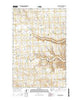 Dione Reservoir Montana Current topographic map, 1:24000 scale, 7.5 X 7.5 Minute, Year 2014