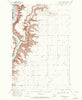 Discovery Butte Montana Historical topographic map, 1:24000 scale, 7.5 X 7.5 Minute, Year 1969