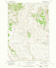 Divide School Montana Historical topographic map, 1:24000 scale, 7.5 X 7.5 Minute, Year 1973
