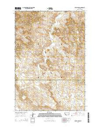 Divide School Montana Current topographic map, 1:24000 scale, 7.5 X 7.5 Minute, Year 2014