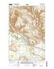 Dodson Dam Montana Current topographic map, 1:24000 scale, 7.5 X 7.5 Minute, Year 2014