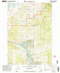 Dome Mountain Montana Historical topographic map, 1:24000 scale, 7.5 X 7.5 Minute, Year 2000