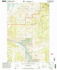 Dome Mountain Montana Historical topographic map, 1:24000 scale, 7.5 X 7.5 Minute, Year 2000