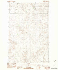 Dooley SE Montana Historical topographic map, 1:24000 scale, 7.5 X 7.5 Minute, Year 1983