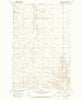 Dorner School Montana Historical topographic map, 1:24000 scale, 7.5 X 7.5 Minute, Year 1970