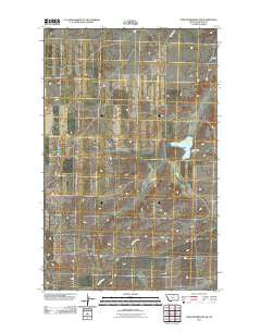 Down Reservoir NW Montana Historical topographic map, 1:24000 scale, 7.5 X 7.5 Minute, Year 2011