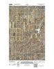 Down Reservoir NW Montana Historical topographic map, 1:24000 scale, 7.5 X 7.5 Minute, Year 2011