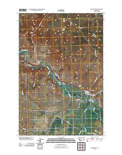 Drummond Montana Historical topographic map, 1:24000 scale, 7.5 X 7.5 Minute, Year 2011