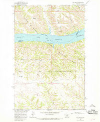 Dry Coulee Montana Historical topographic map, 1:24000 scale, 7.5 X 7.5 Minute, Year 1965