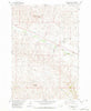 Dry Creek Butte Montana Historical topographic map, 1:24000 scale, 7.5 X 7.5 Minute, Year 1982