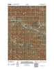 Dry Creek Butte Montana Historical topographic map, 1:24000 scale, 7.5 X 7.5 Minute, Year 2011