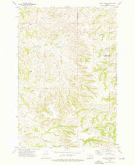 Dudley Spring Montana Historical topographic map, 1:24000 scale, 7.5 X 7.5 Minute, Year 1972