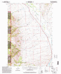 Dunn Creek Montana Historical topographic map, 1:24000 scale, 7.5 X 7.5 Minute, Year 1996