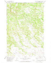 Dunn Mountain South Montana Historical topographic map, 1:24000 scale, 7.5 X 7.5 Minute, Year 1980