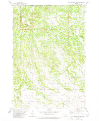Dunn Mountain South Montana Historical topographic map, 1:24000 scale, 7.5 X 7.5 Minute, Year 1980