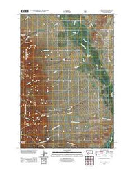 Dunn Creek Montana Historical topographic map, 1:24000 scale, 7.5 X 7.5 Minute, Year 2011