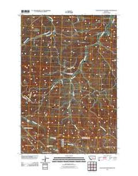 Dunn Mountain North Montana Historical topographic map, 1:24000 scale, 7.5 X 7.5 Minute, Year 2011