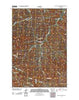 Dunn Mountain North Montana Historical topographic map, 1:24000 scale, 7.5 X 7.5 Minute, Year 2011