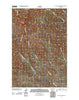 Dunn Mountain South Montana Historical topographic map, 1:24000 scale, 7.5 X 7.5 Minute, Year 2011