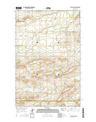 Dupuyer East Montana Current topographic map, 1:24000 scale, 7.5 X 7.5 Minute, Year 2014
